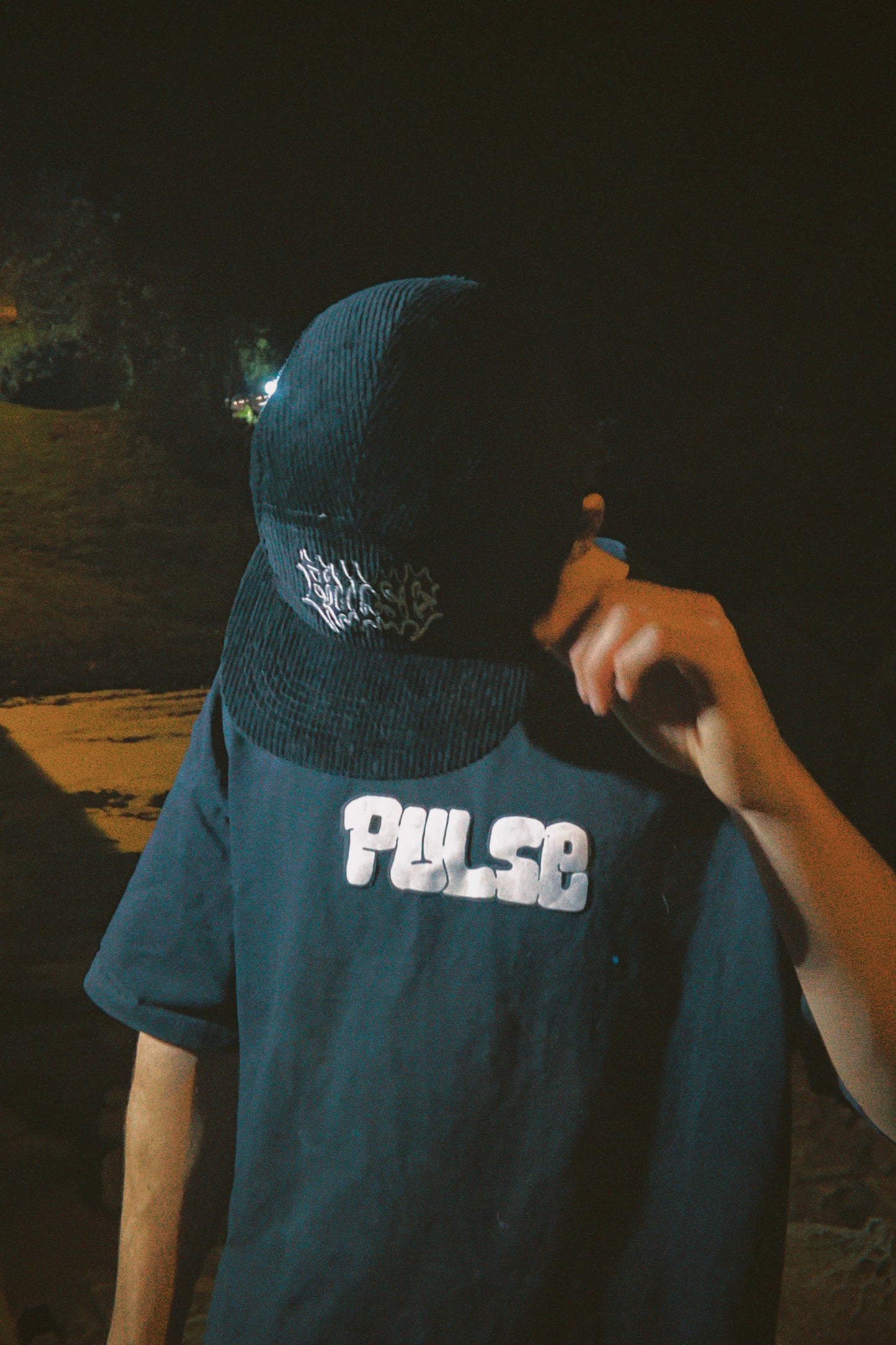 pulse 5 panel corduroy hat